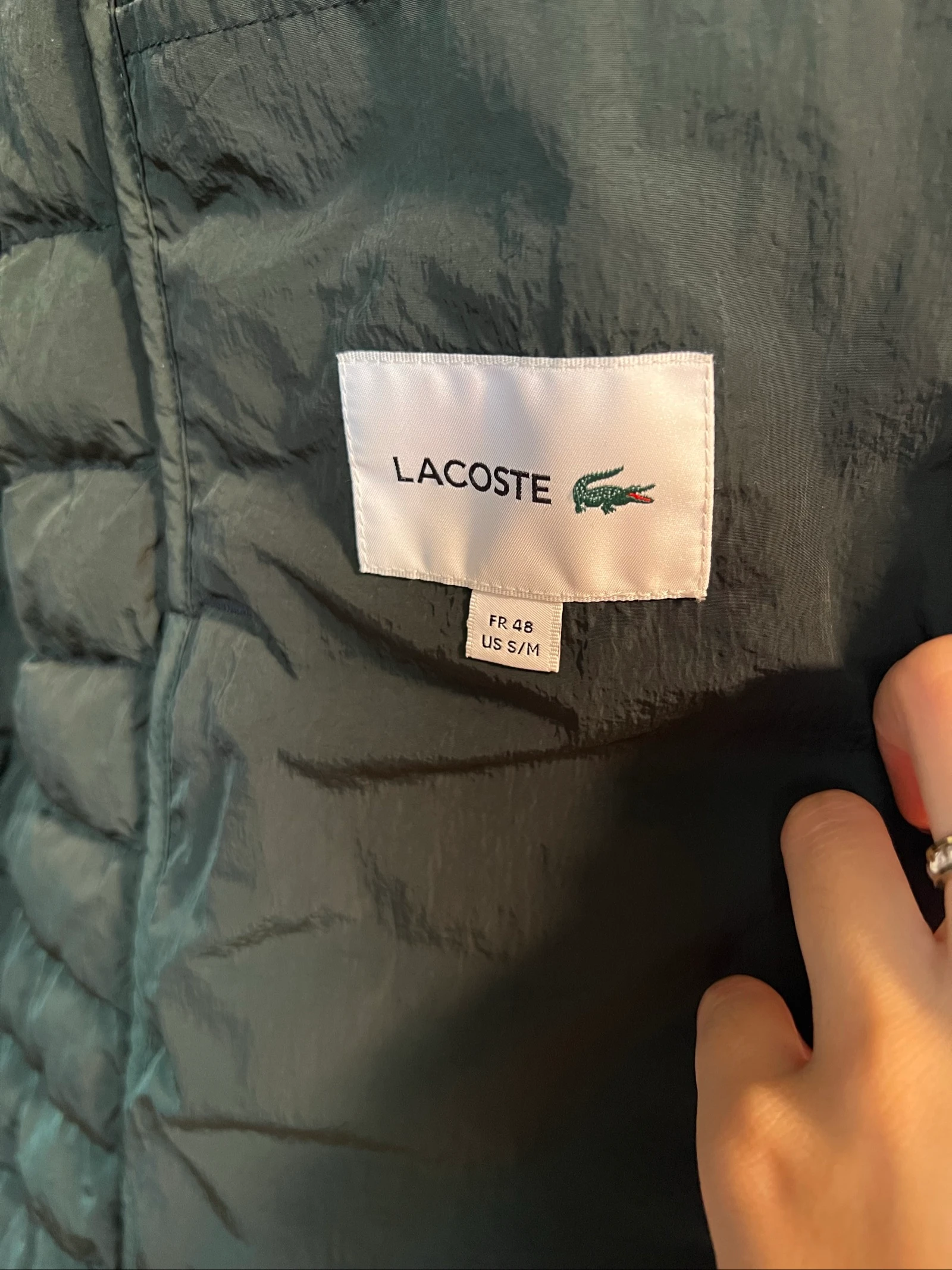 Lacoste down jacket – photo 4